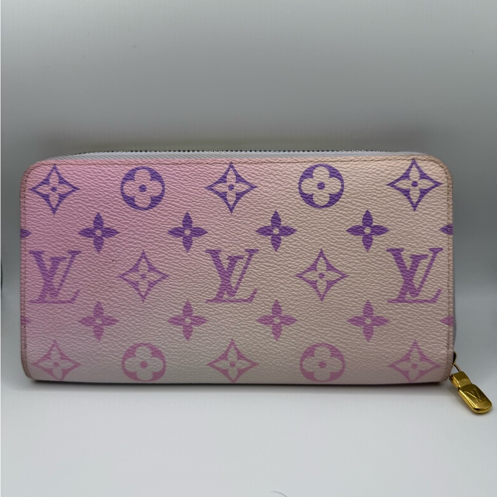 Louis Vuitton Sunrise Pastel Spring In The City Zippy Long Wallet COA